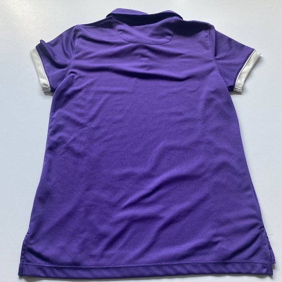 Maggie Lane Golf Polo Shirt Short Sleeve Button Closure Womens Size Small Purple - Picture 2 of 7